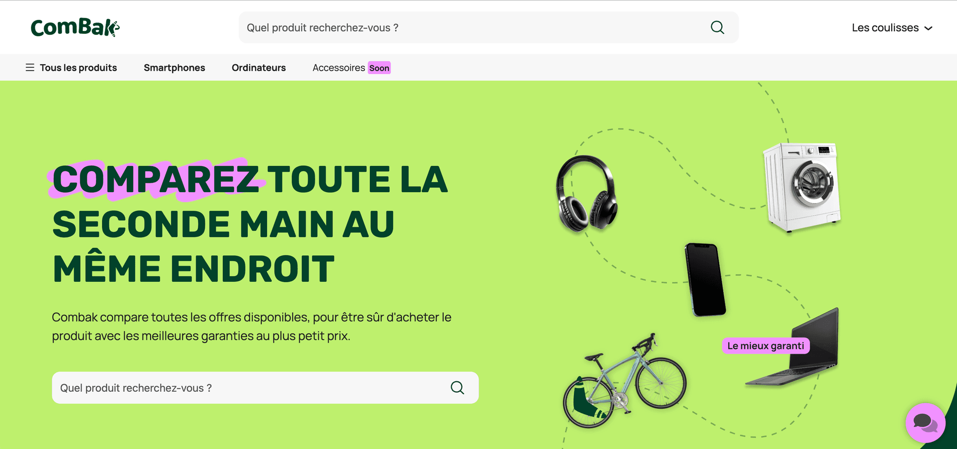 Photos du comparateur