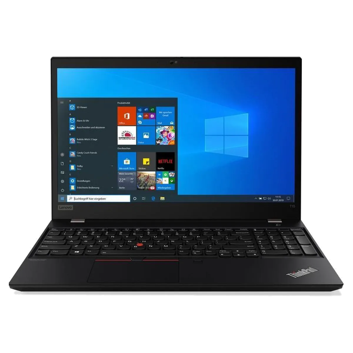 Lenovo ThinkPad T15 Gen 2 15" reconditionné