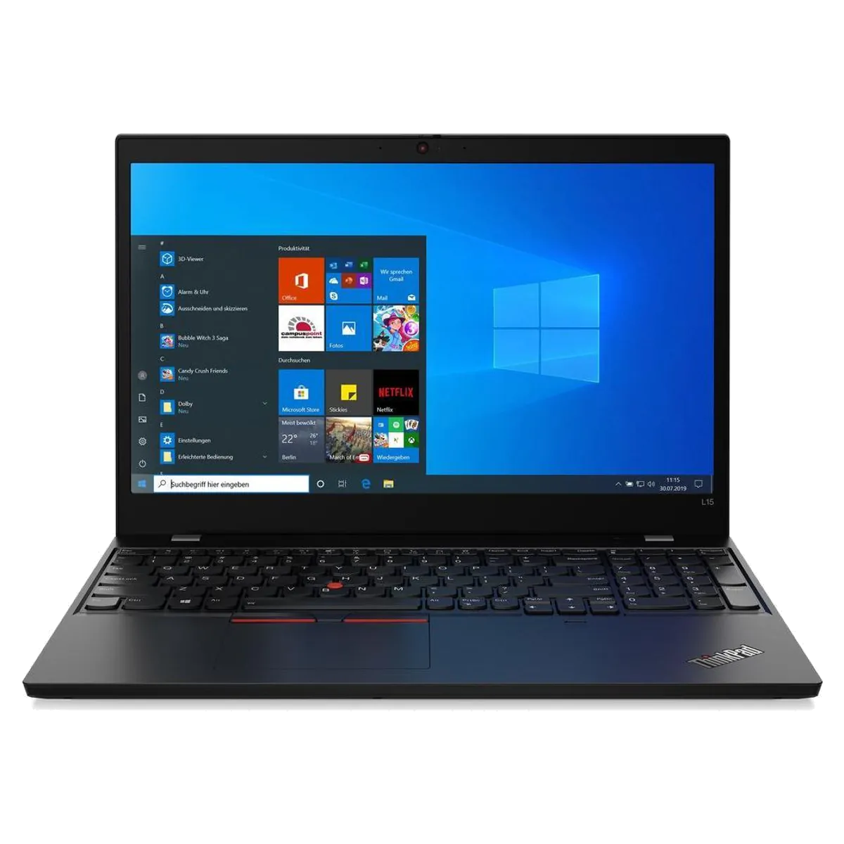 Lenovo ThinkPad L15 Gen 1 15" reconditionné