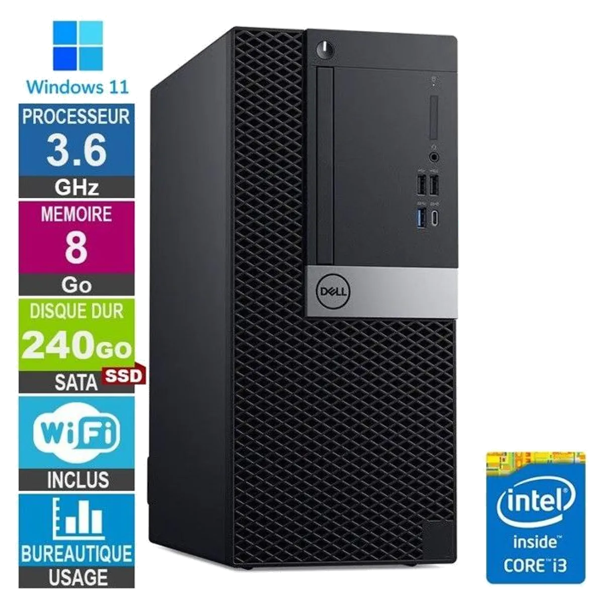 Dell OptiPlex 7060 Tower reconditionné