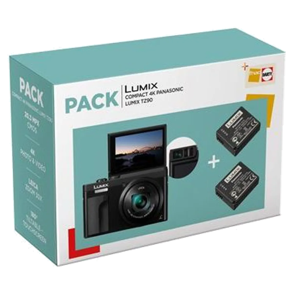 Panasonic Lumix TZ90 reconditionné