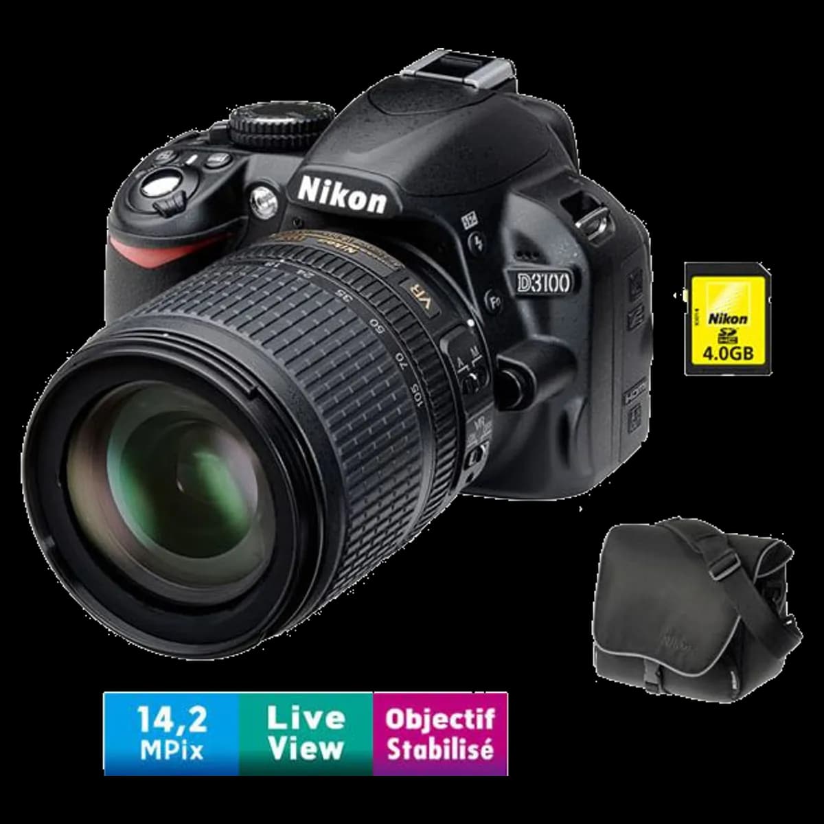 Nikon D3100 reconditionné