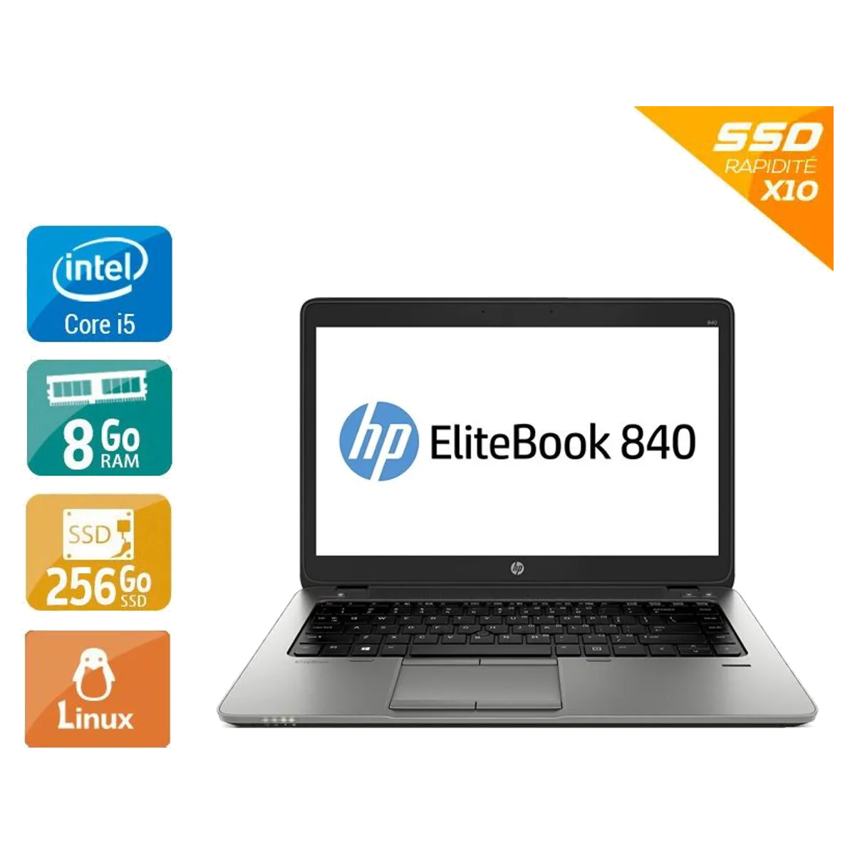 HP HP EliteBook 840 G8 14" reconditionné