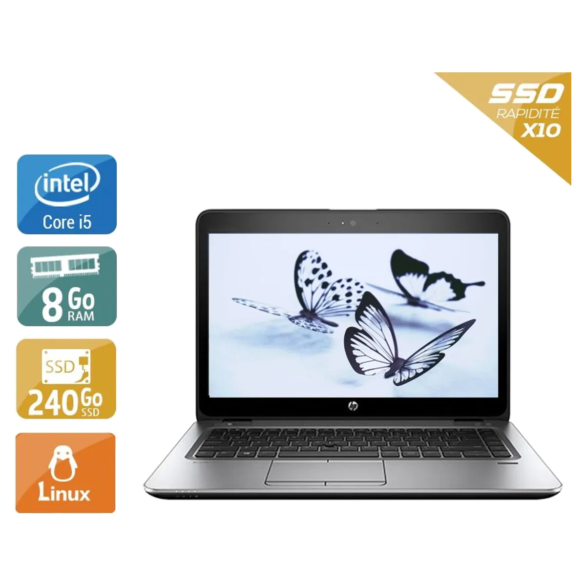 HP EliteBook 840 G3 14" reconditionné