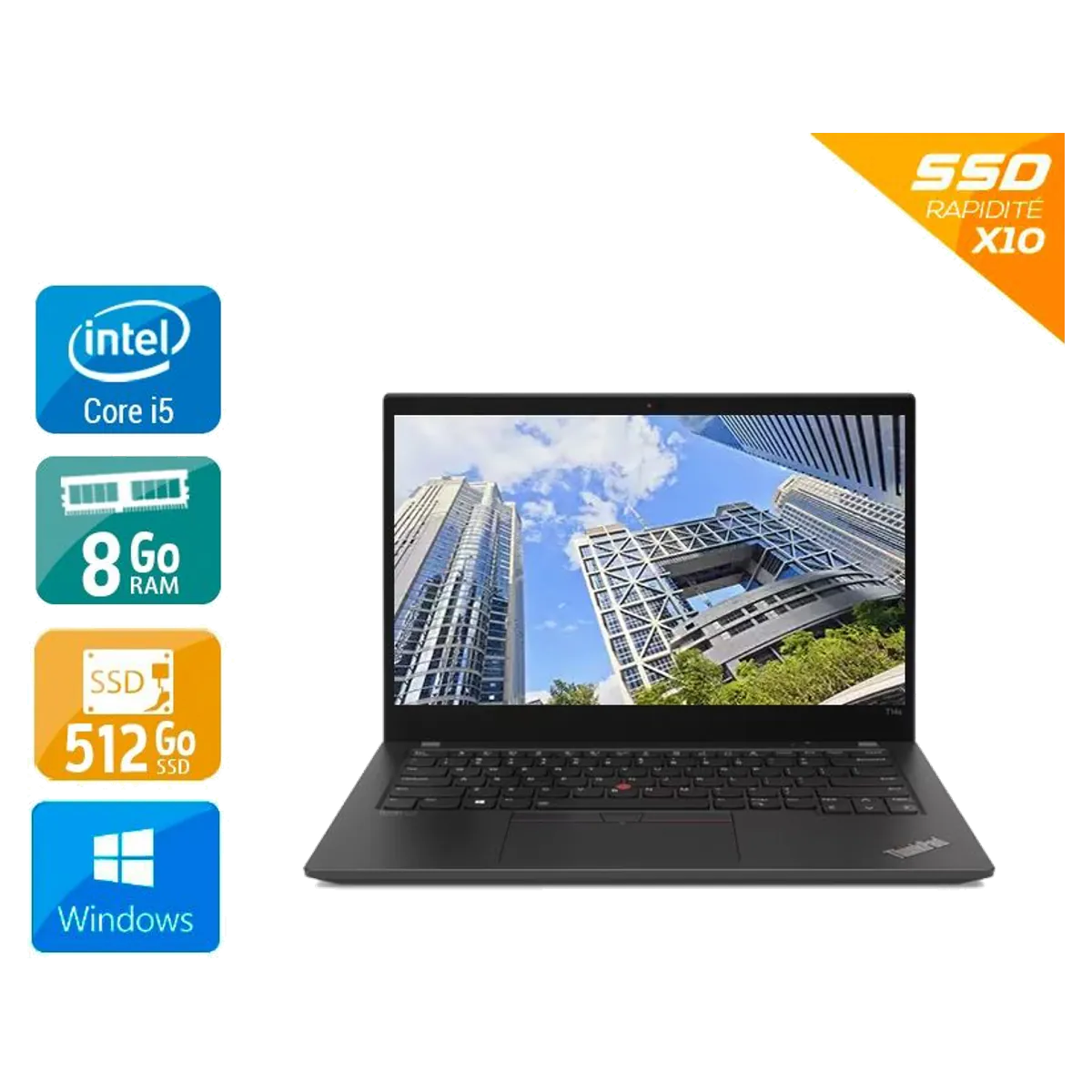 Lenovo ThinkPad T14S 14" reconditionné