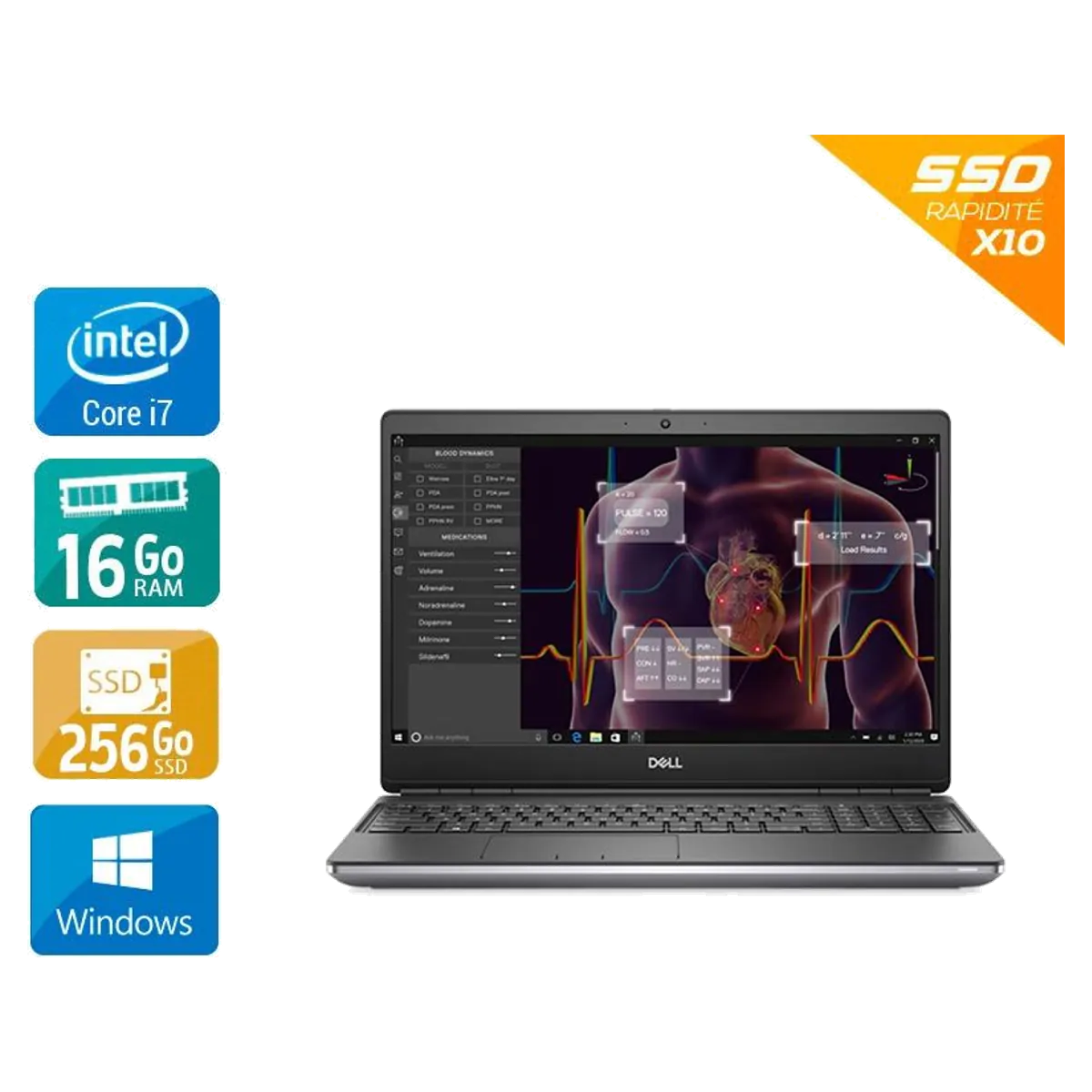 Dell Precision 7550 15" reconditionné