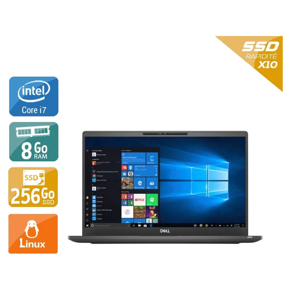 Dell Latitude 7400 14" reconditionné