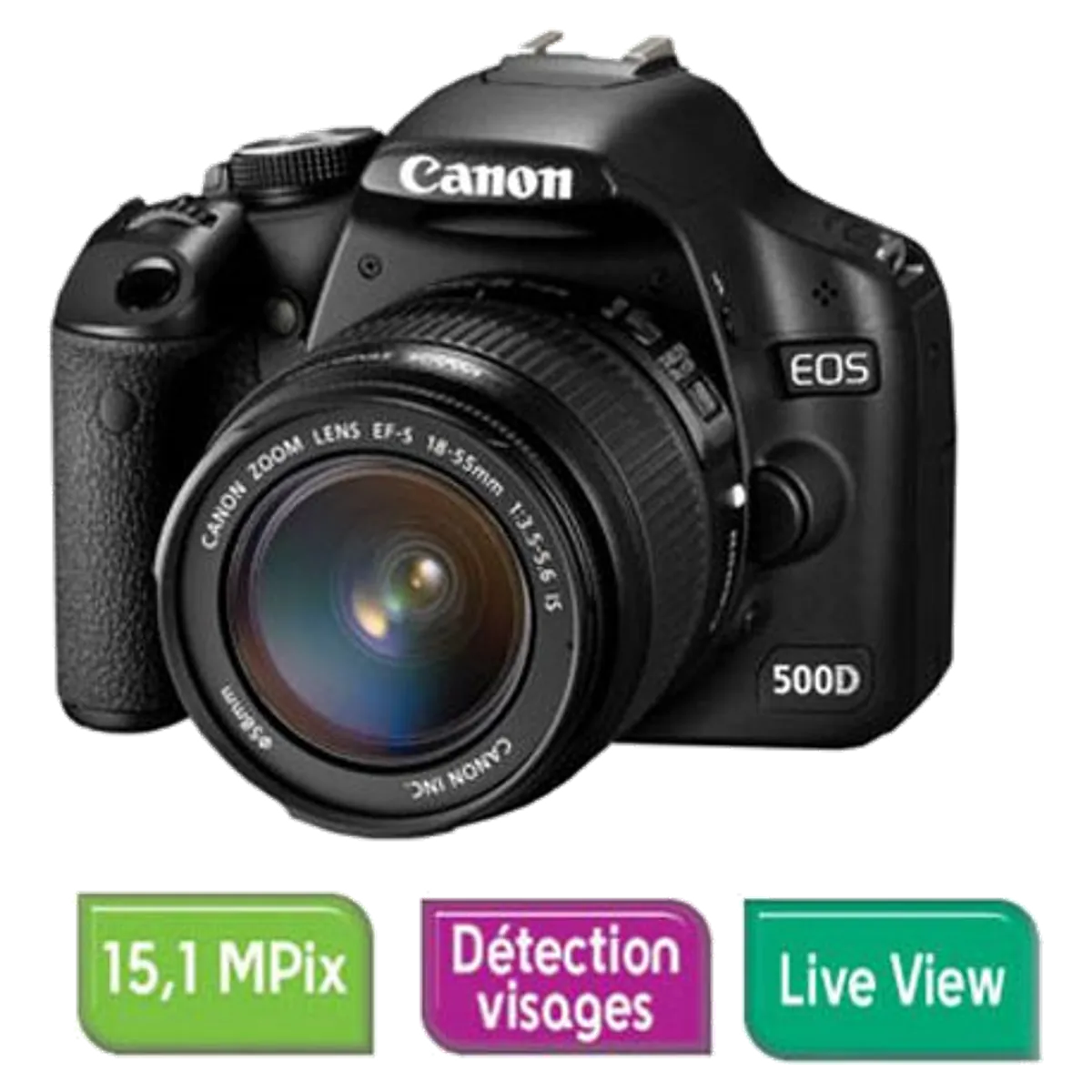 Canon EOS 500D reconditionné - meilleur prix