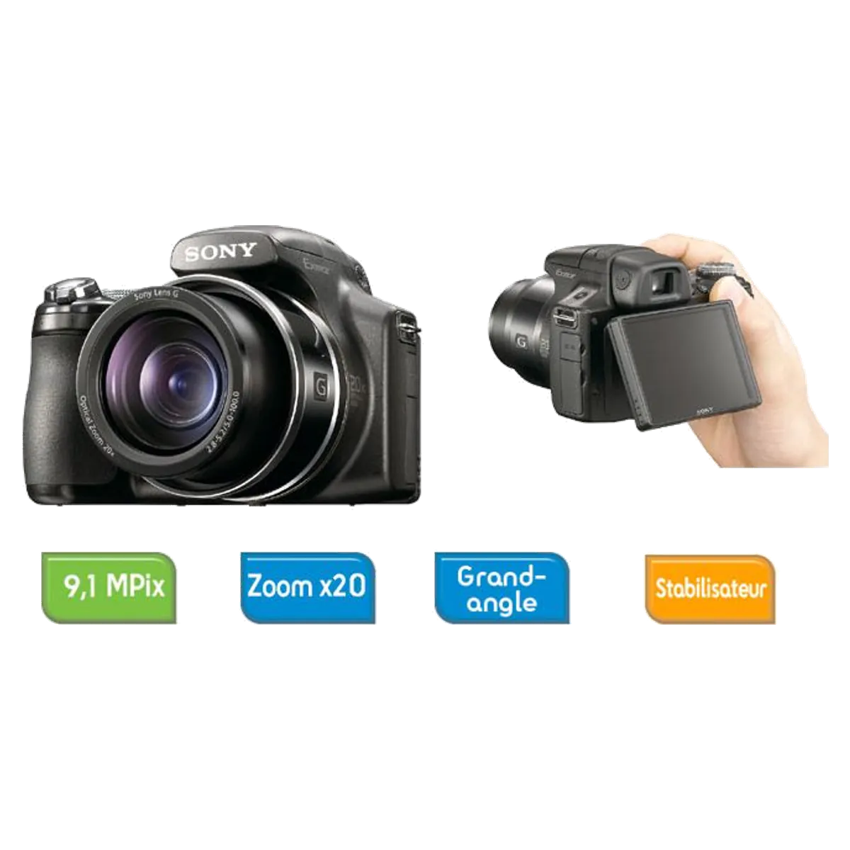 Sony DSC-HX1 reconditionné - meilleur prix