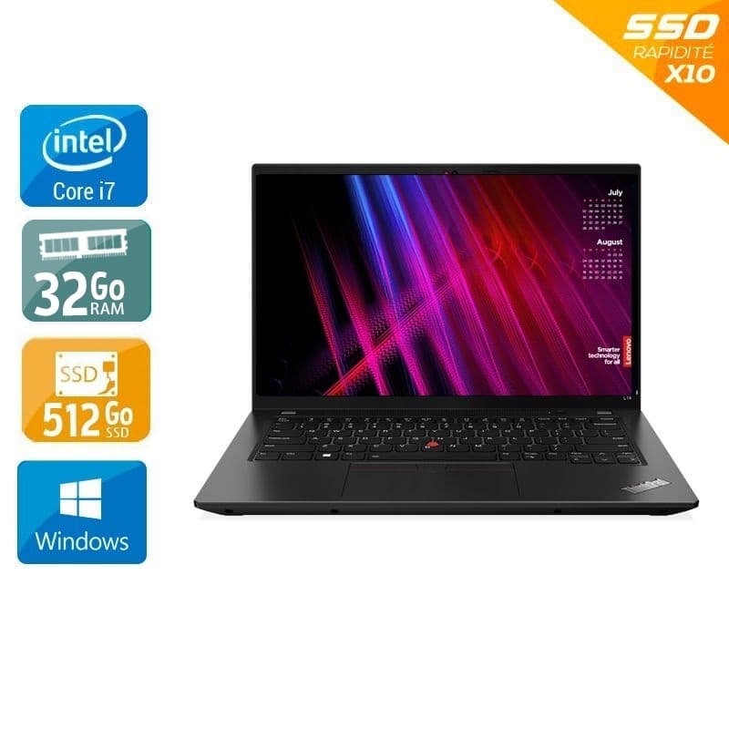Lenovo Lenovo ThinkPad L14 Gen 1 14" reconditionné