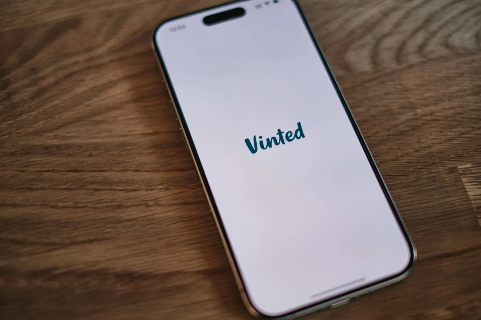 Vinted sur smartphone