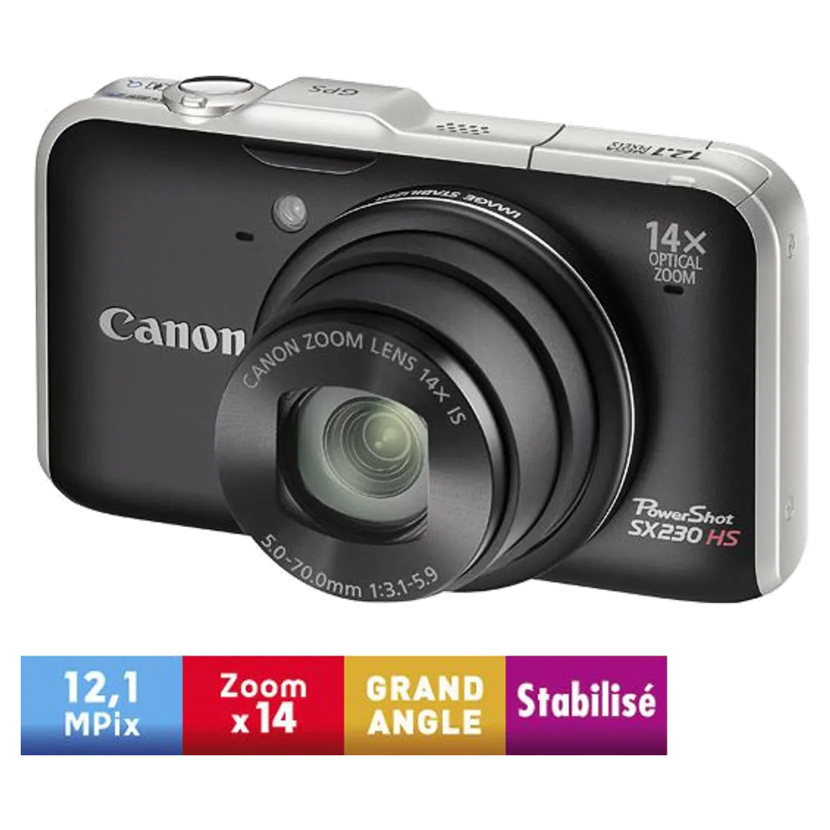 Canon PowerShot SX230 HS reconditionné - meilleur prix