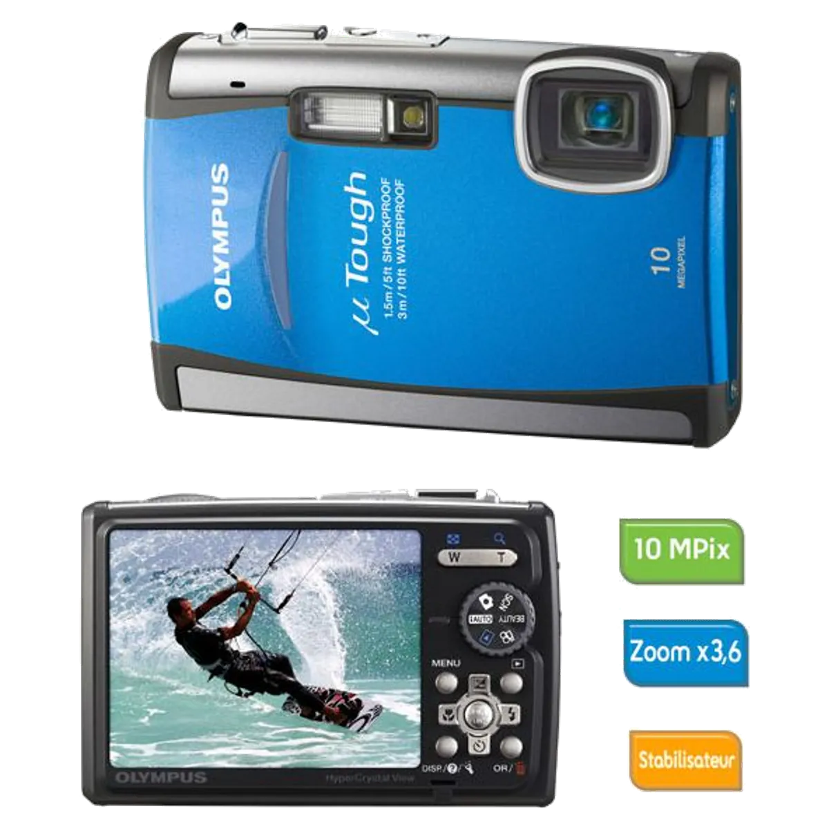 Olympus Tough 6000 reconditionné - meilleur prix