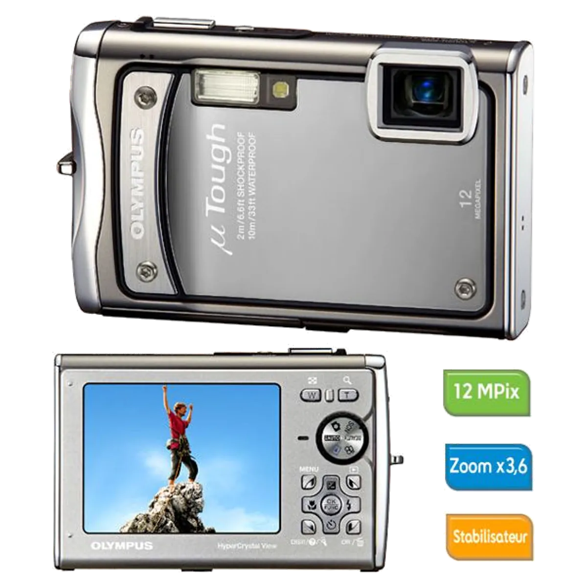 Olympus Tough 8000 reconditionné - meilleur prix