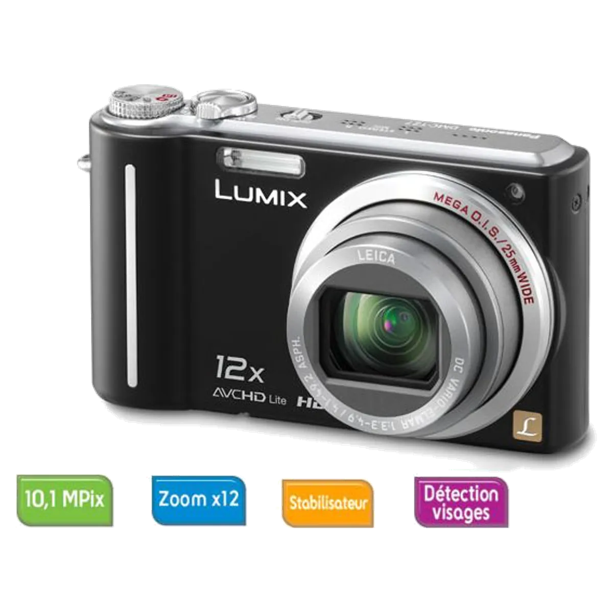 Panasonic Lumix TZ7 reconditionné - meilleur prix