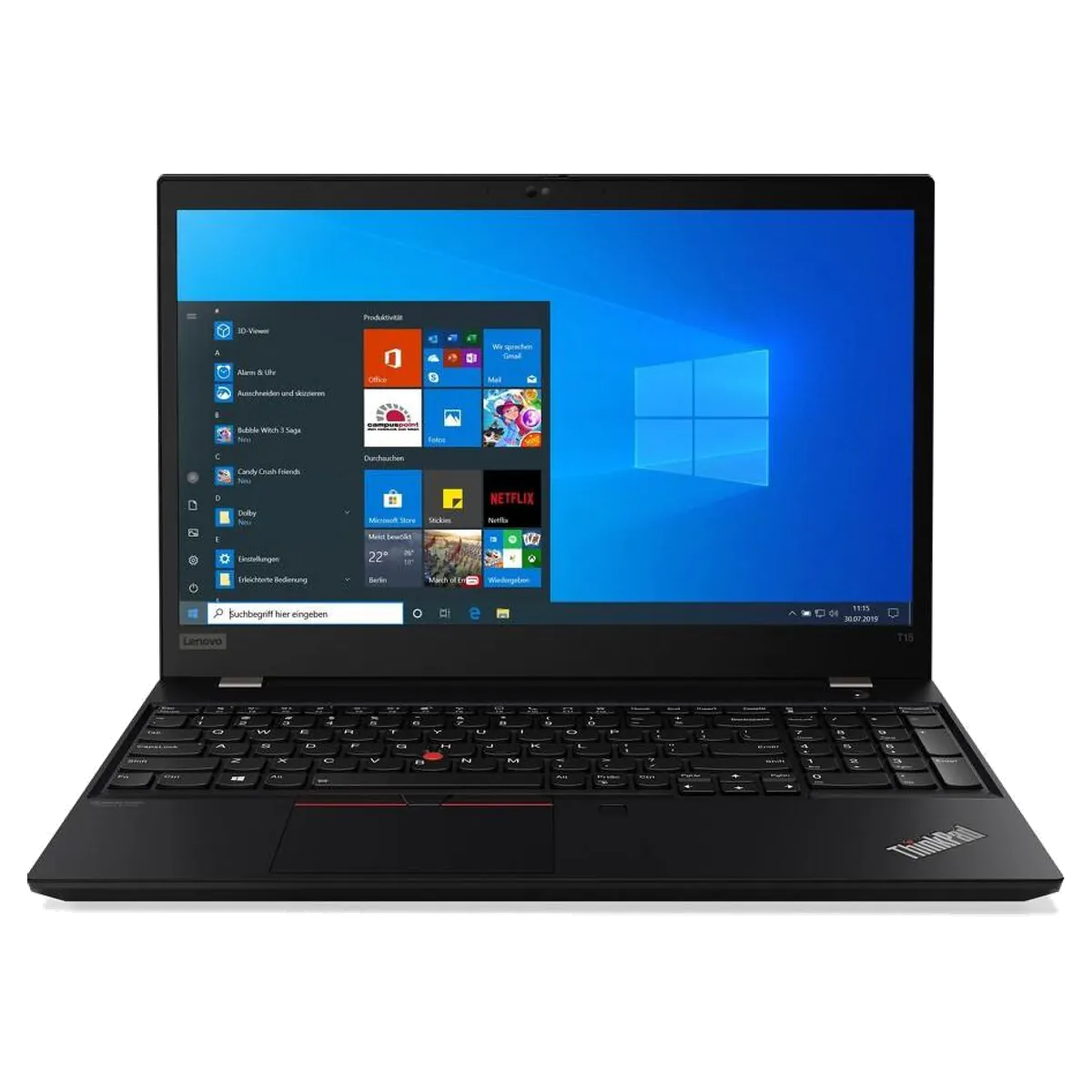 Lenovo ThinkPad T15 Gen 2 15" reconditionné