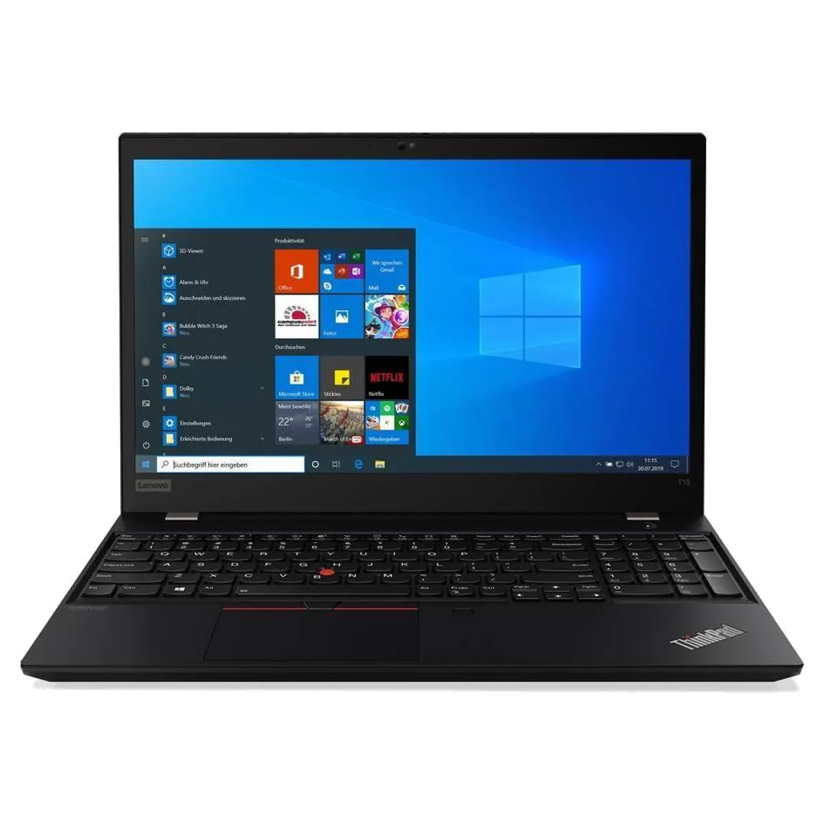Lenovo ThinkPad T15 Gen 2 15" reconditionné