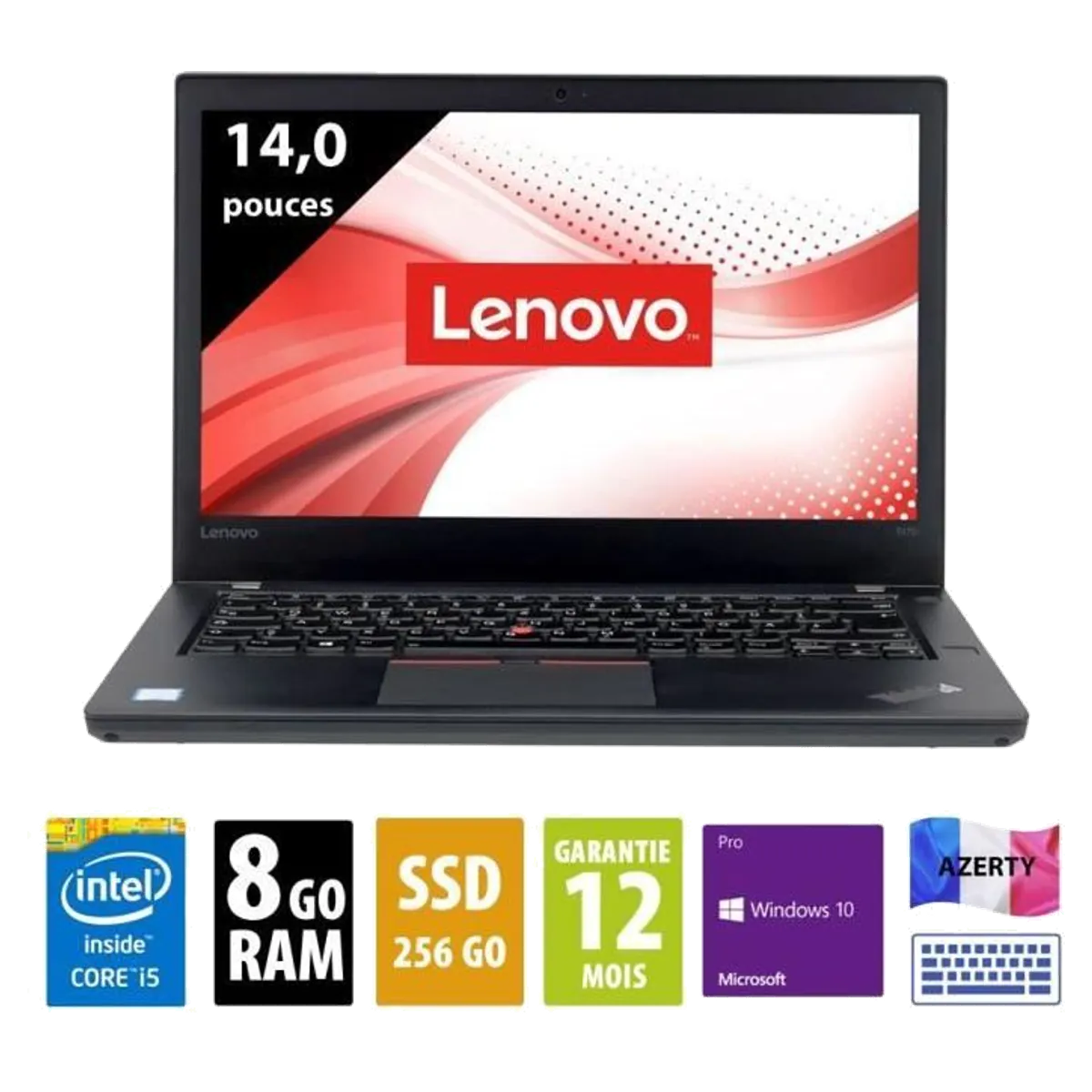 Lenovo ThinkPad T470 14" reconditionné