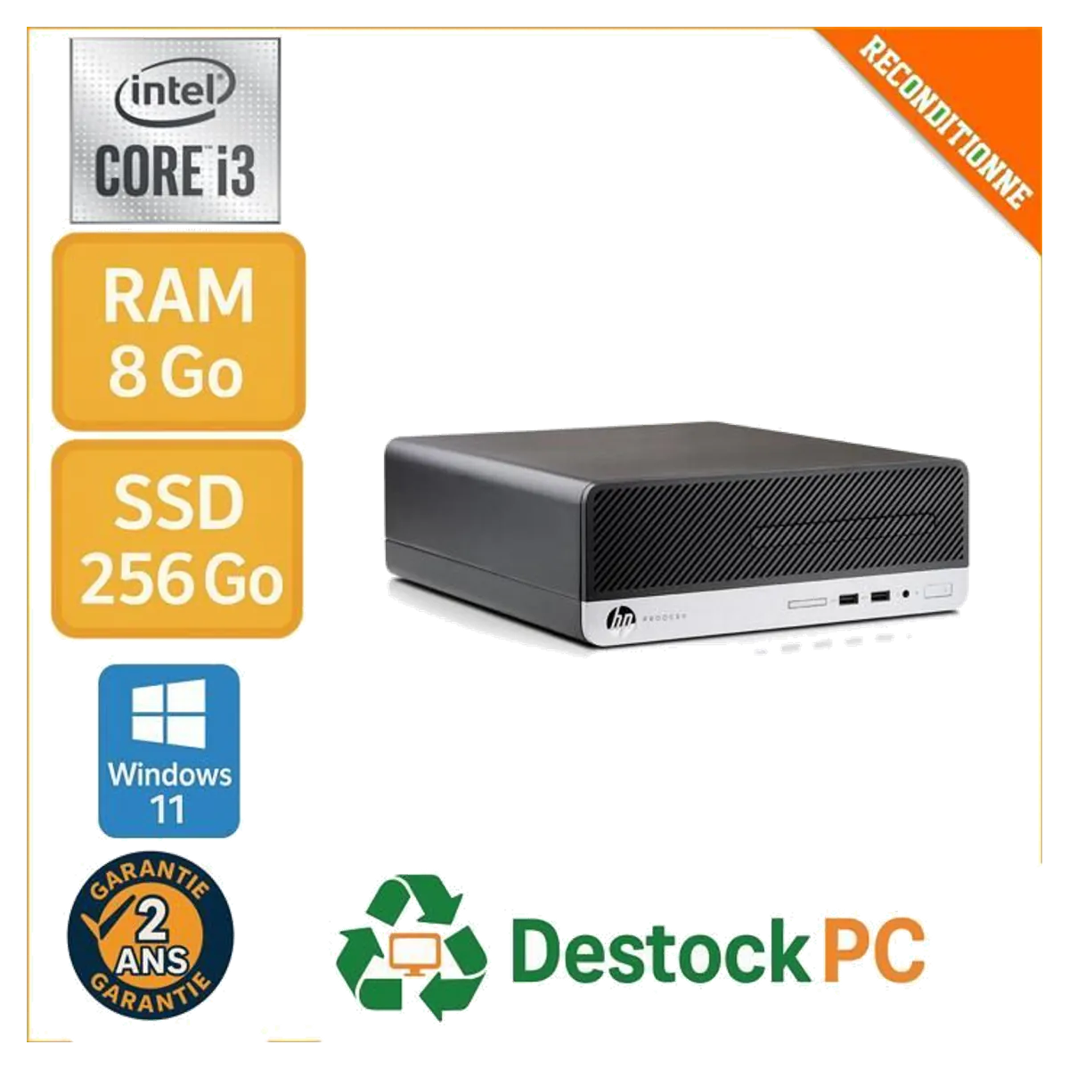 HP ProDesk 400 G4 SFF reconditionné