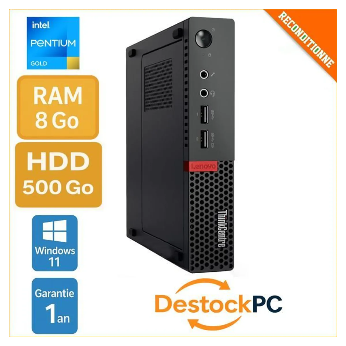 Lenovo ThinkCentre M710q reconditionné