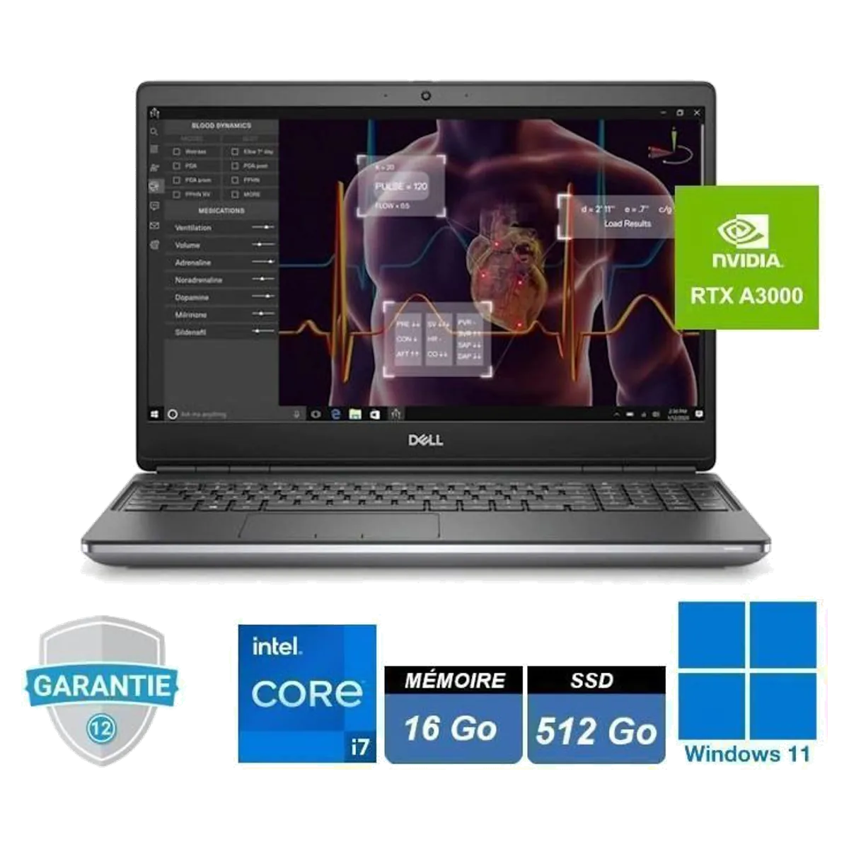 Dell Dell Precision 7560 15" reconditionné