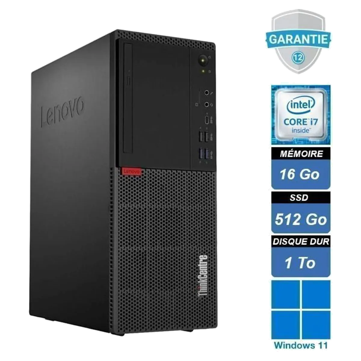 Lenovo ThinkCentre M720t reconditionné