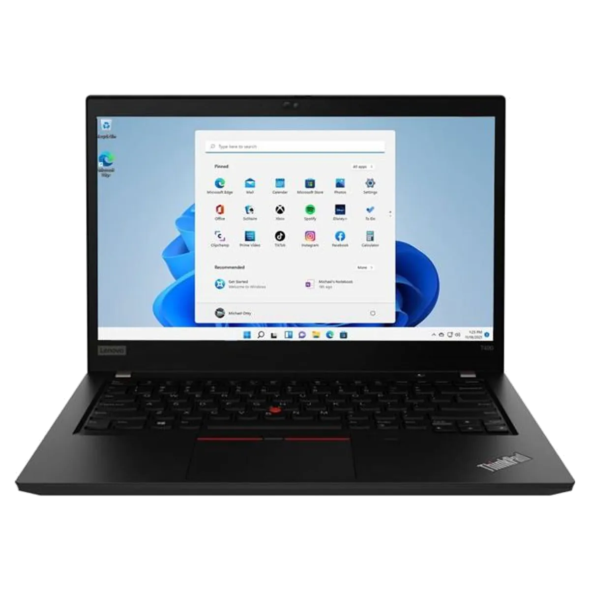 Lenovo ThinkPad T490 14" reconditionné