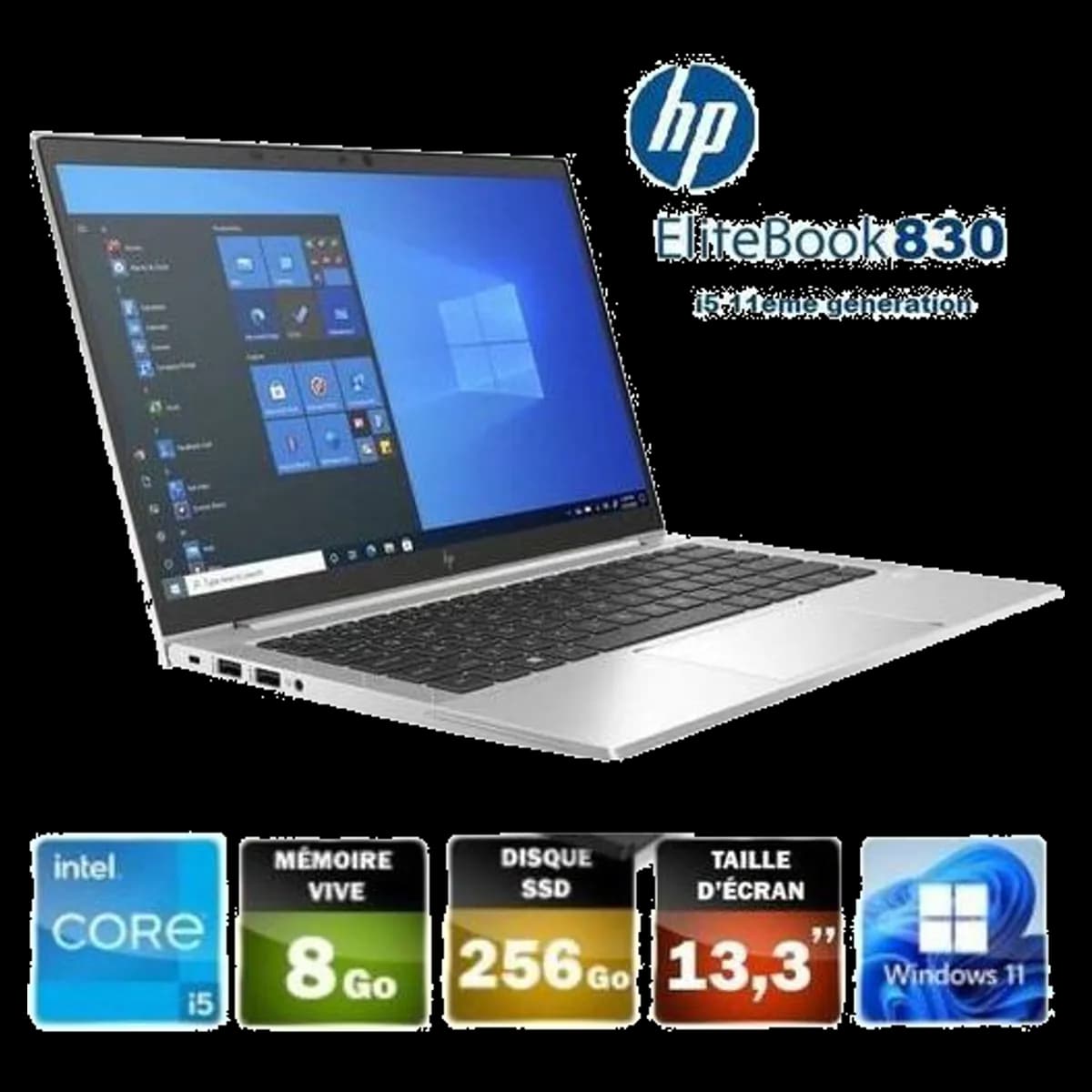 HP EliteBook 830 G8 13" reconditionné