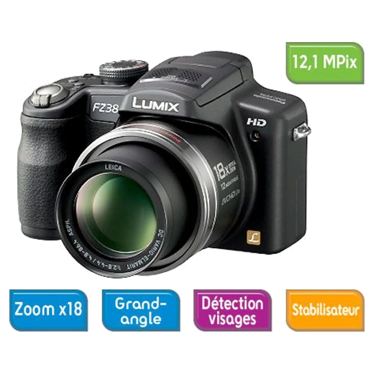 Panasonic Panasonic Lumix FZ38 reconditionné