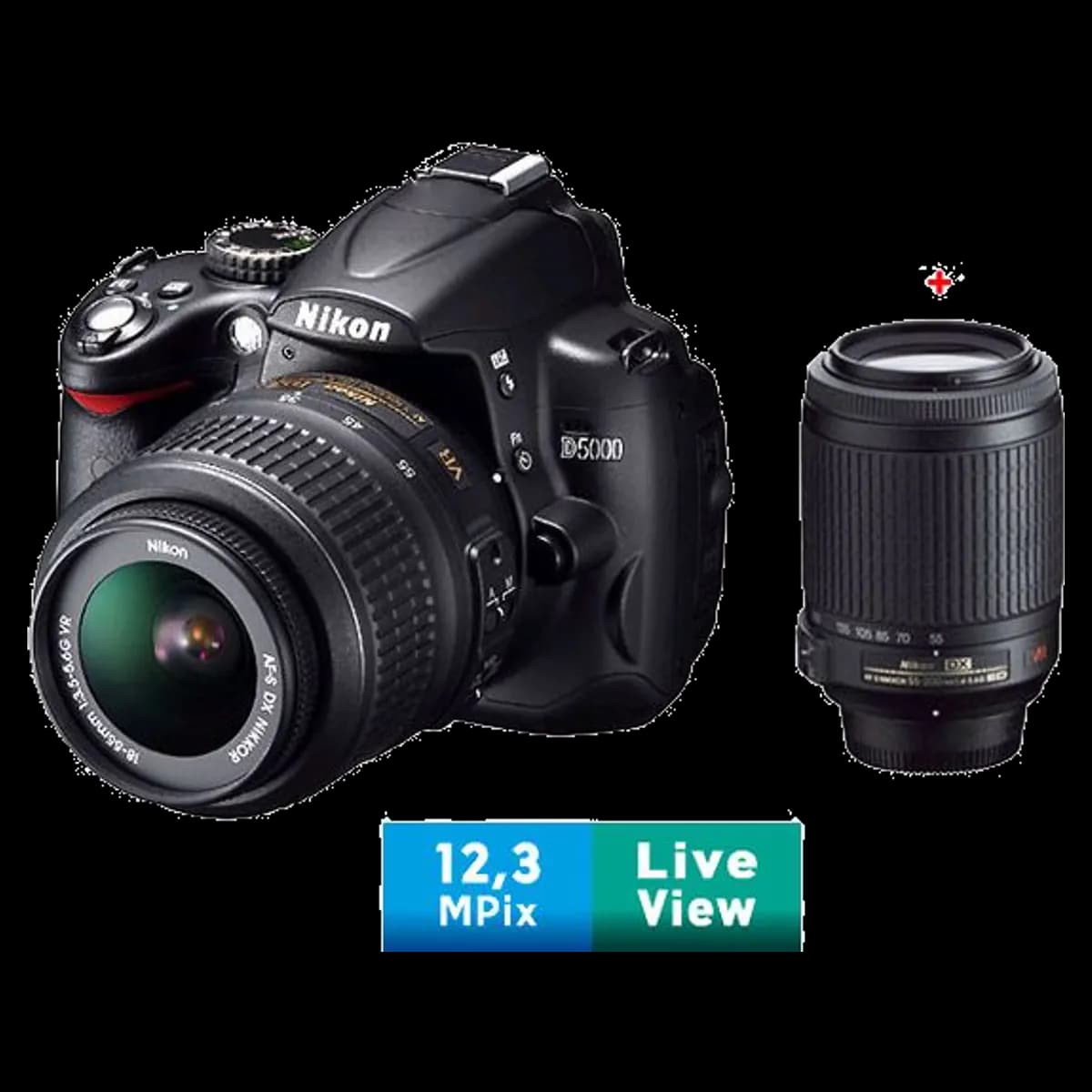 Nikon D5000 reconditionné