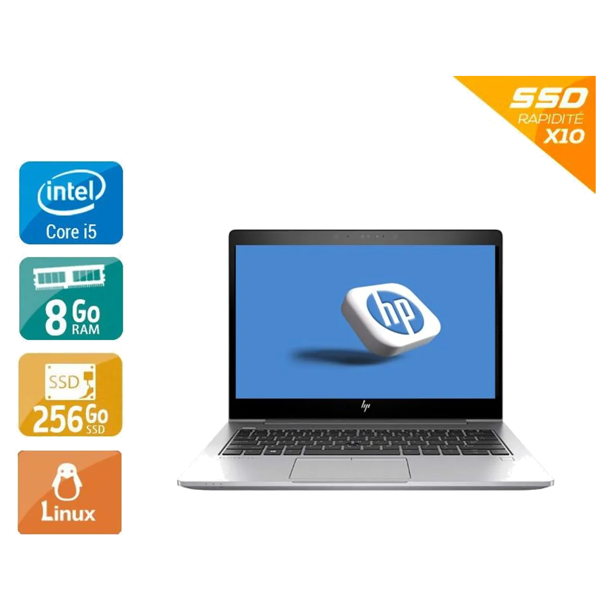 HP EliteBook 830 G7 13" reconditionné