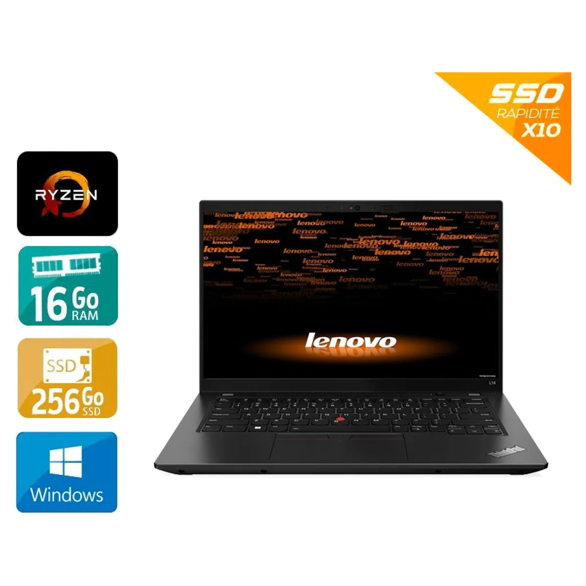 Lenovo ThinkPad L14 Gen 1 14" reconditionné
