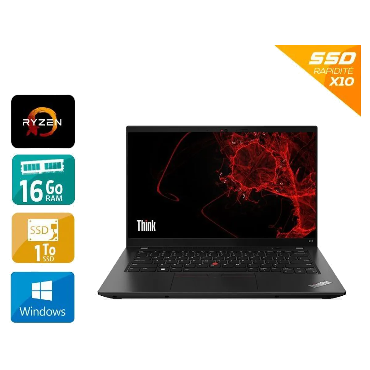 Lenovo ThinkPad L14 Gen 1 14" reconditionné