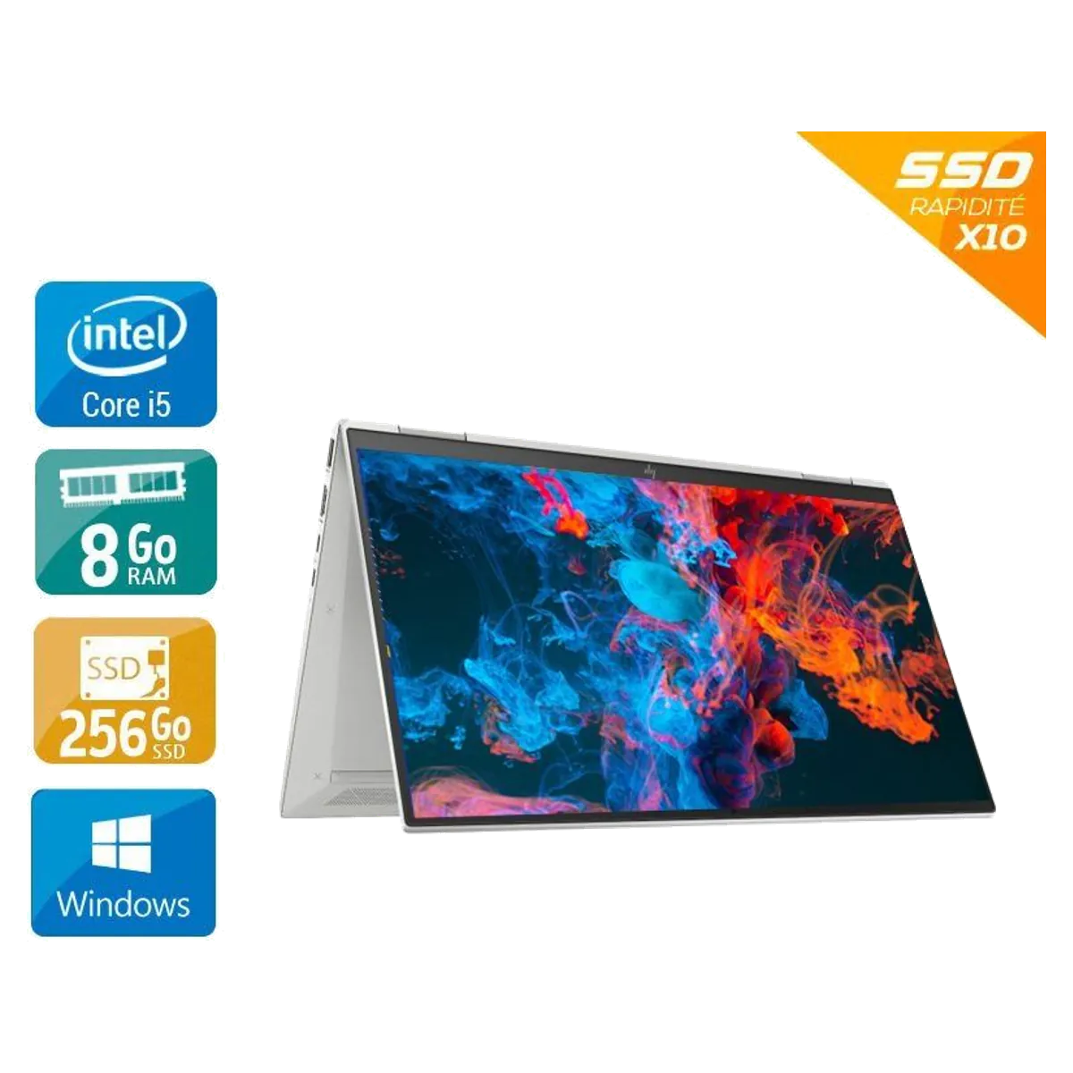 HP EliteBook x360 830 G8 13" reconditionné