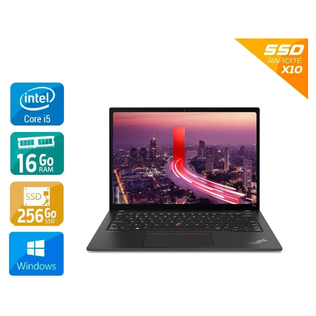 Lenovo ThinkPad T14 Gen 1 14" reconditionné