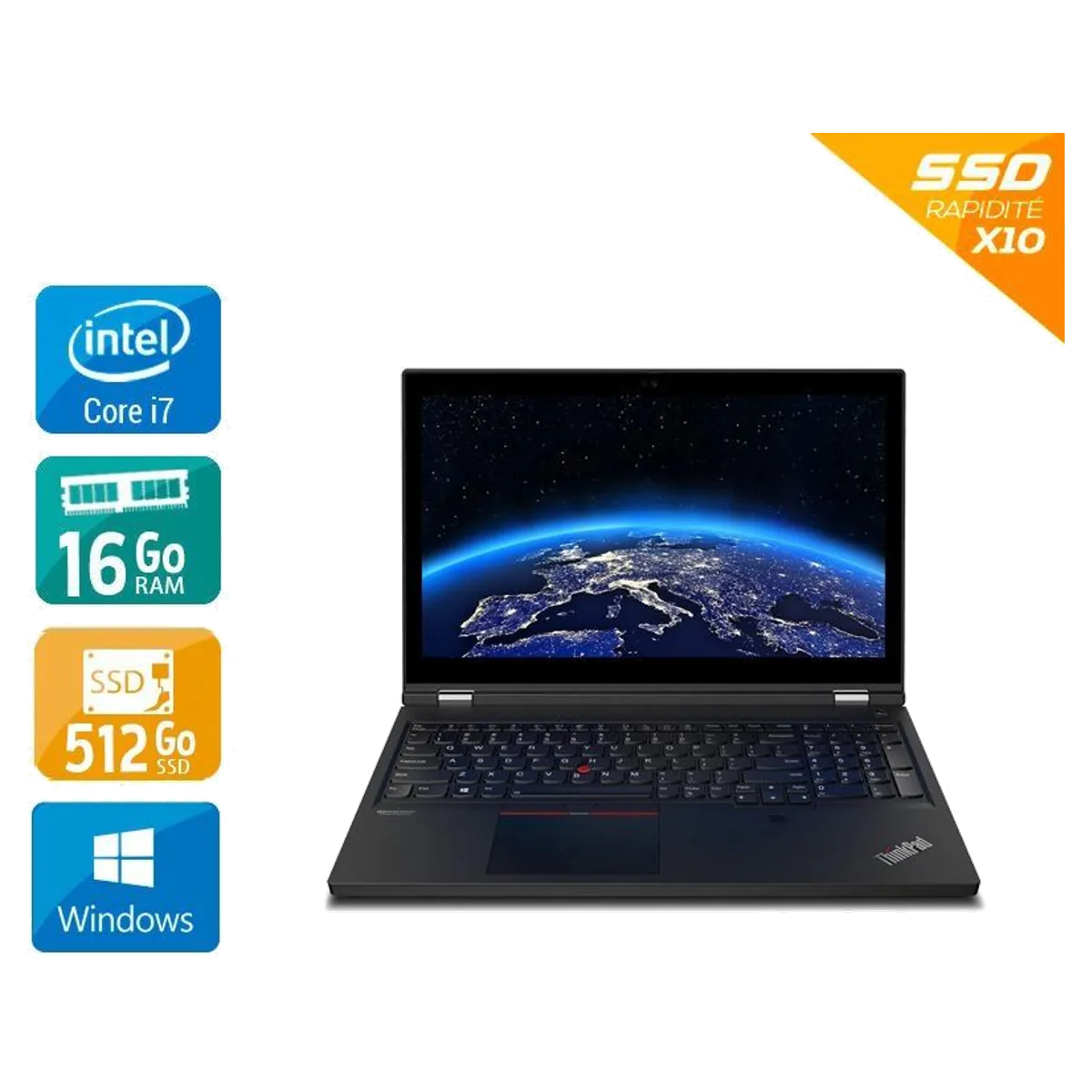 Lenovo ThinkPad P15 Gen 1 15" reconditionné