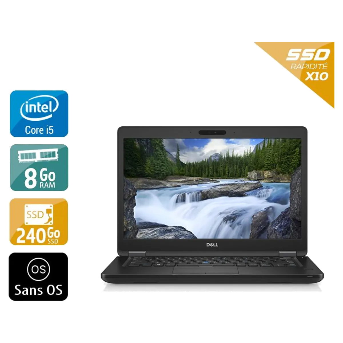 Dell Latitude 5490 14" reconditionné