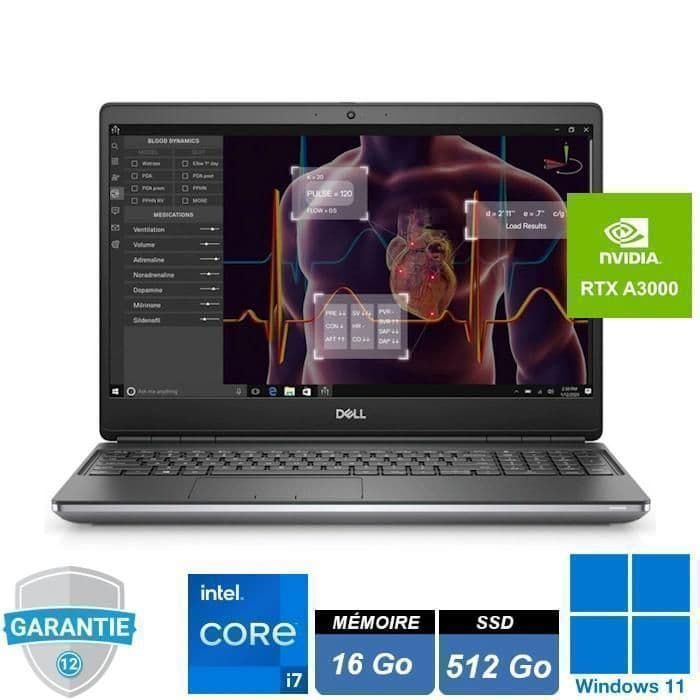 Dell Dell Precision 7560 15" reconditionné