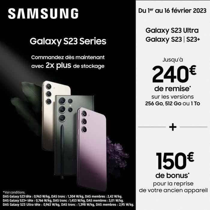 Samsung Galaxy S23 reconditionné