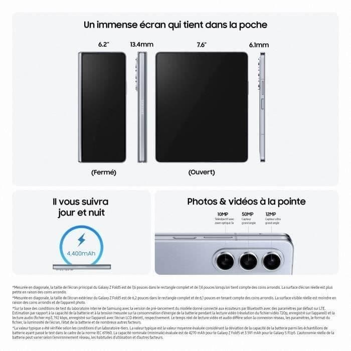 Samsung Galaxy Z Fold 5 reconditionné